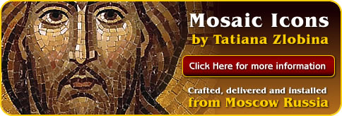 Orthodox Mosaic Icons by Tatiana Zlobina